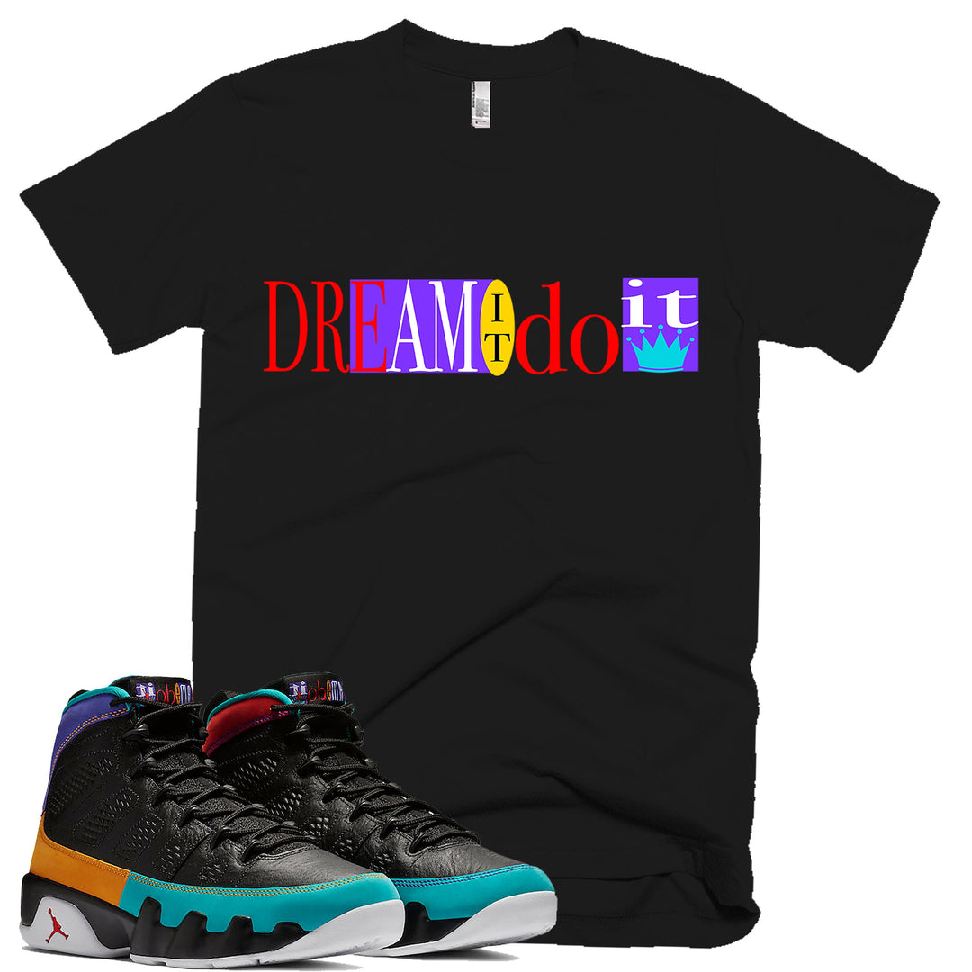 CLEARANCE - Dream It Do It| Retro Jordan 9 Color block Tee |