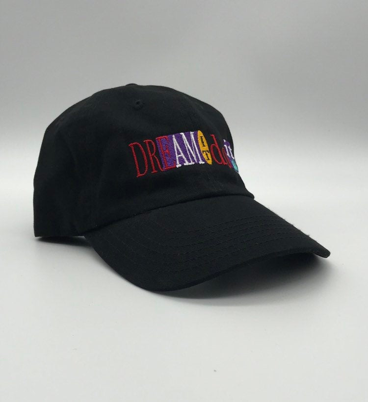 Embroidered Dream It Do It| Retro Jordan 9 Colorblock Dad Hat | Cap |