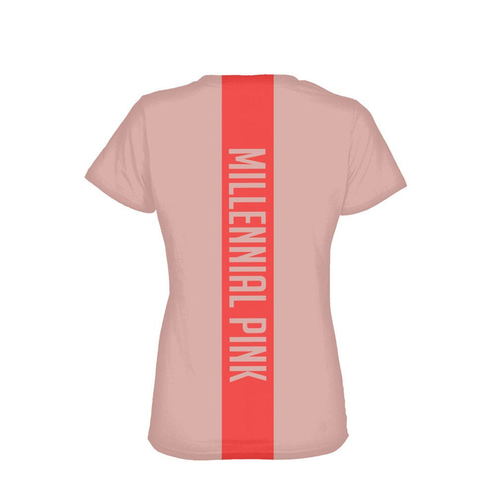 Women's Retro millennial pink  T-shirt
