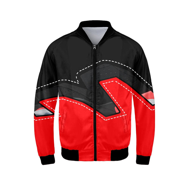 Infrared | Retro Jordan 6 Colorblock Bomber jacket |