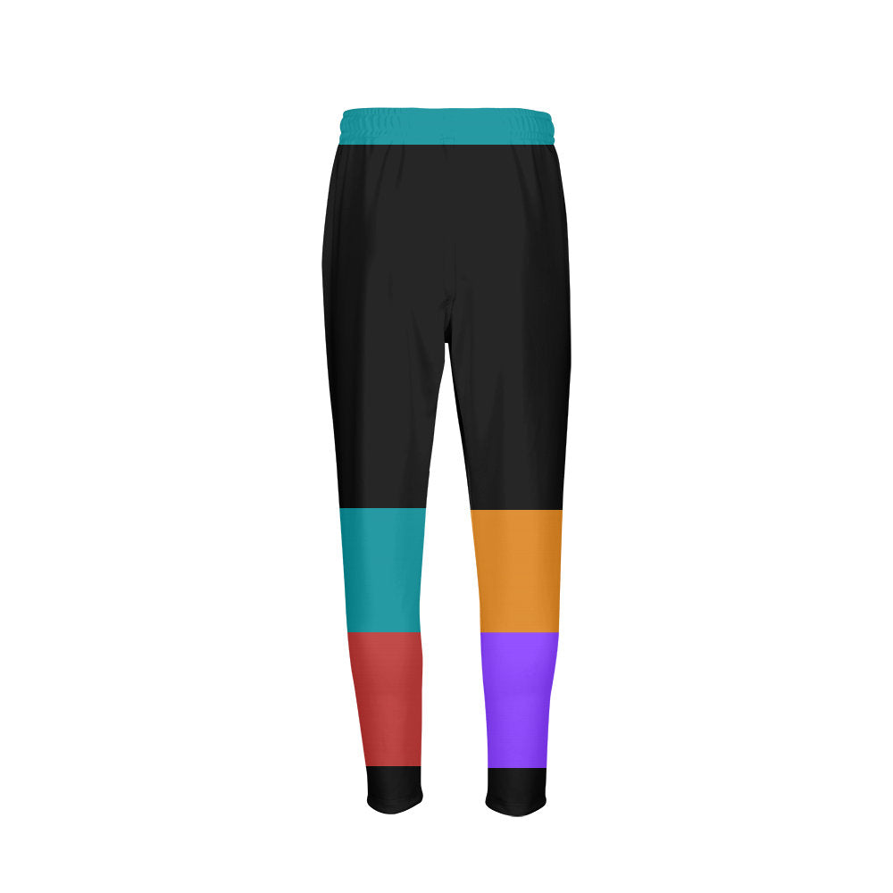Joggers | Dream It Do It| Retro Jordan 9 Colorblock | jogging pants |
