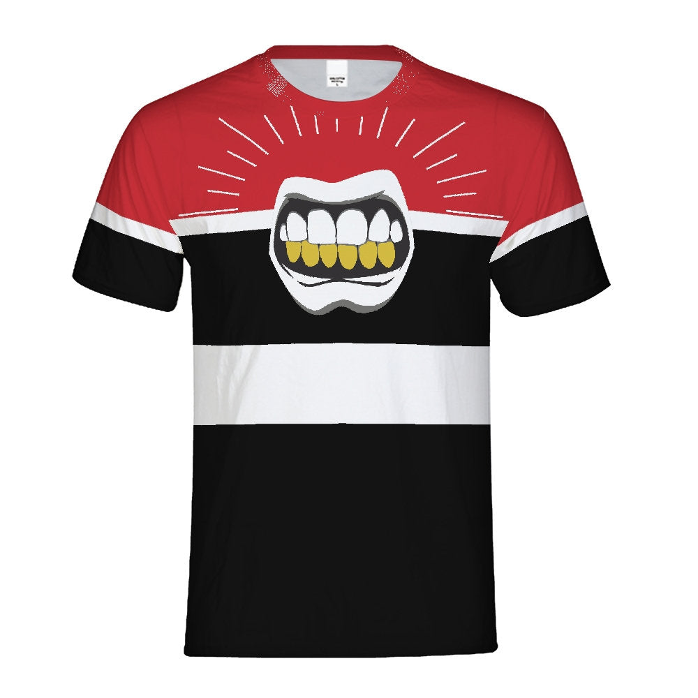 OG Gym Red Tee| Retro Jordan 1 Colorblock T-shirt | Tee | All over print | Shirt | Designed to Match Air Jordan I Sneakers