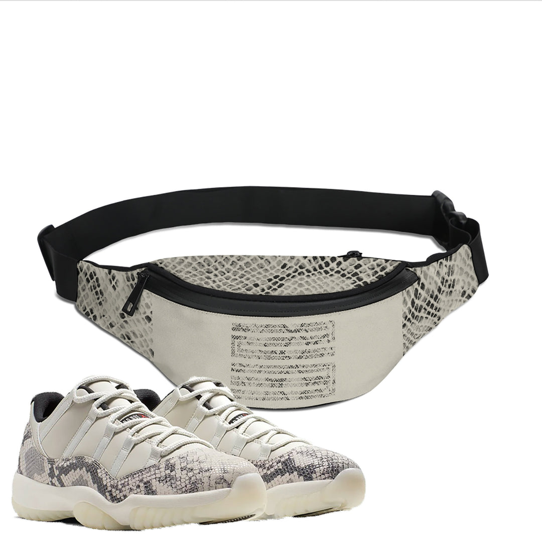 Snakeskin bone Print | Retro Jordan 11 Crossbody Bag