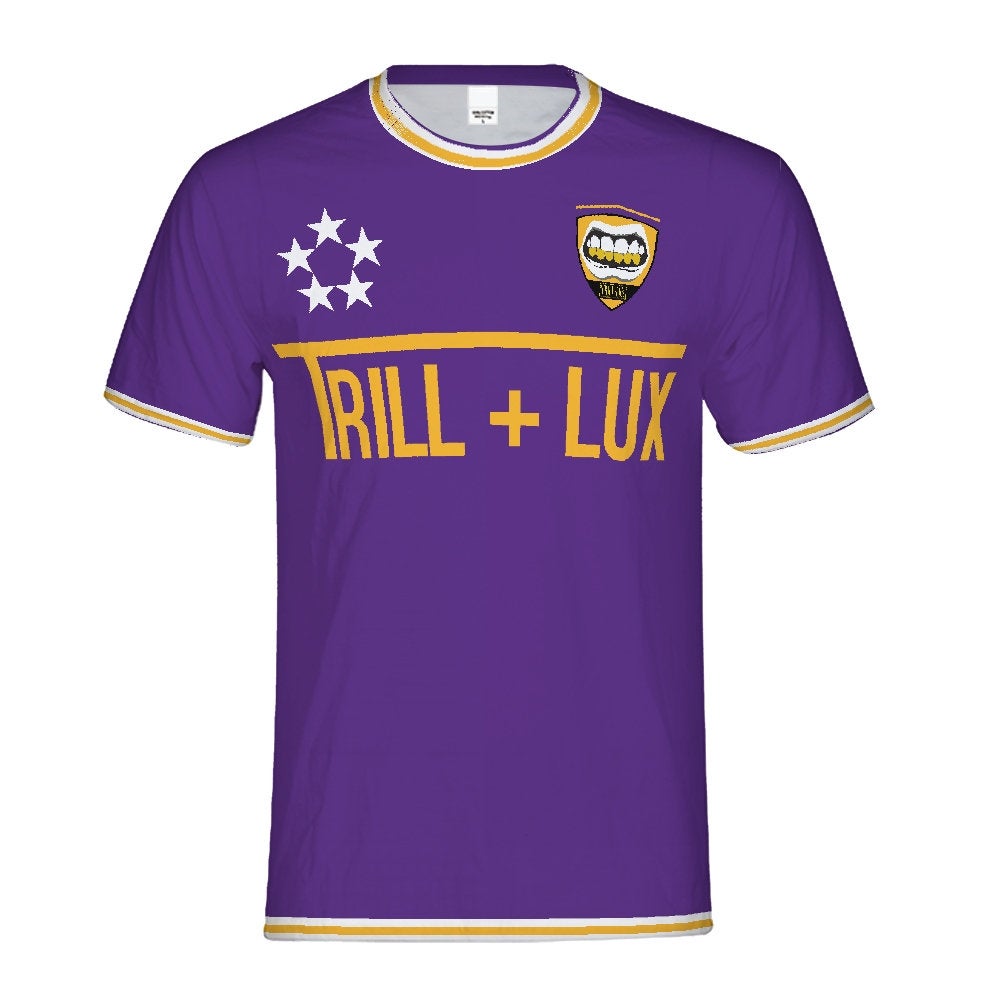 Trill Court Purple | Retro Jordan 13 T-shirt | Tee | Shirt | Designed to Match Air Jordan 13 Sneakers XIII