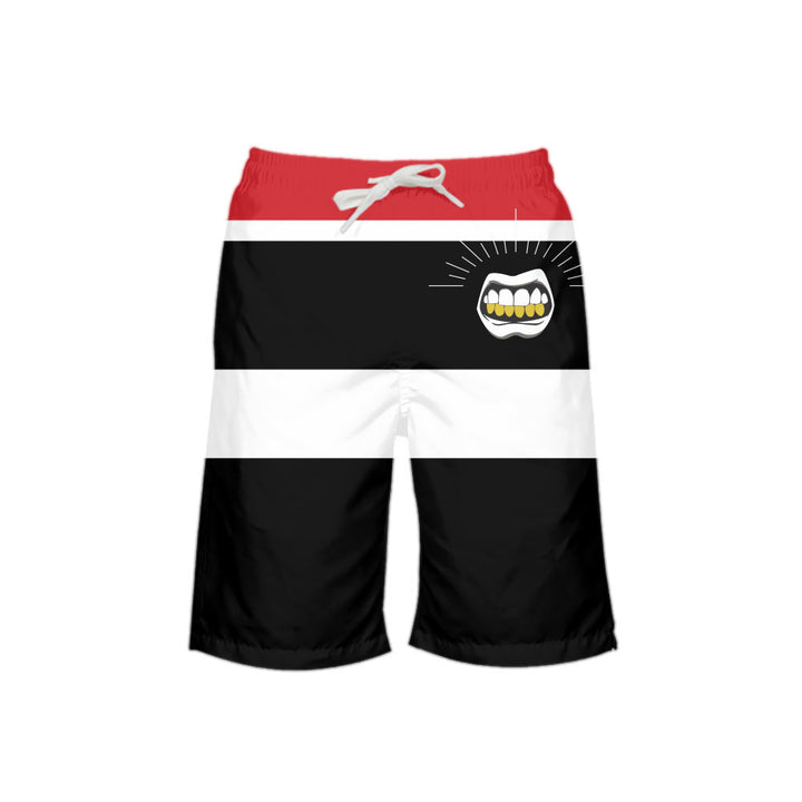 KIDS | OG Gym Red Shorts | Retro Jordan 1 Colorblock Boys | Girls | Swim Trunks | Designed to Match Air Jordan I Sneakers | Shorts
