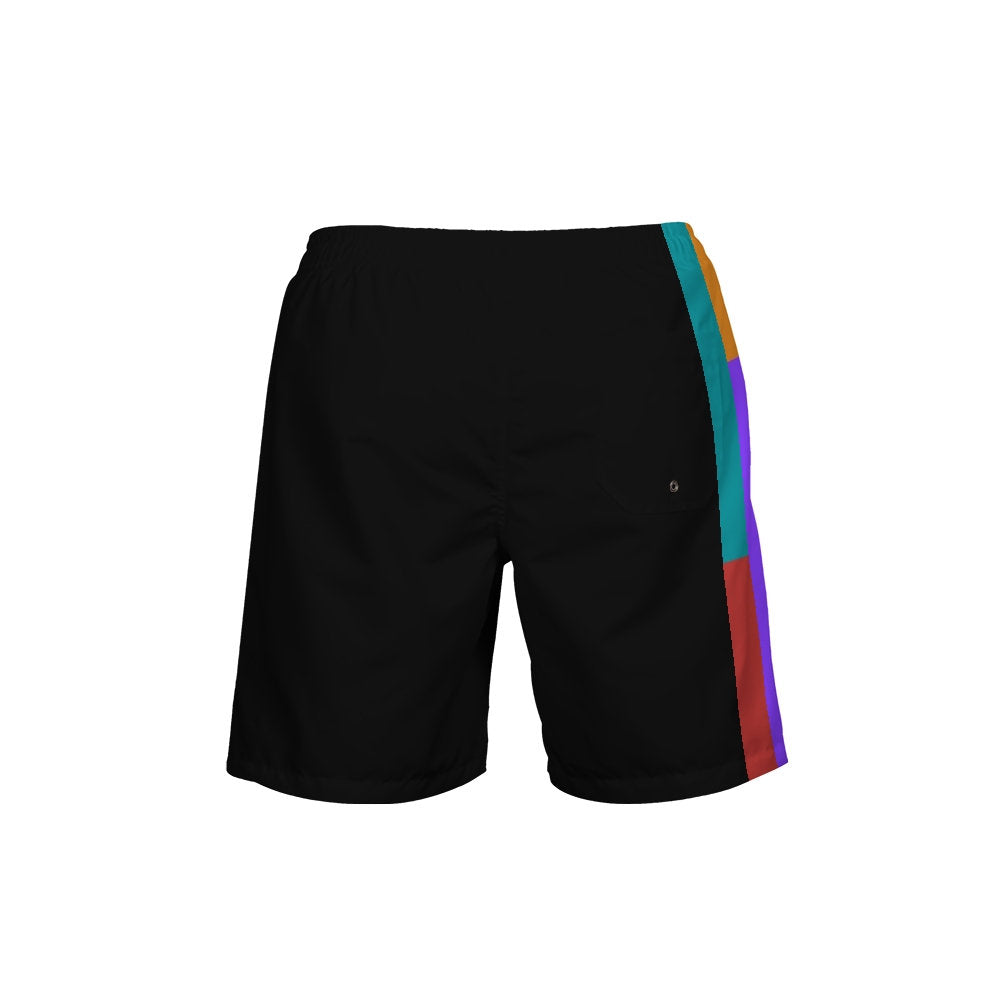 CLEARANCE - Dream It Do It  | Retro Jordan 9 Colorblock Swim Trunks | Swim fashion | Designed to Match Air Jordan XI Sneakers Active