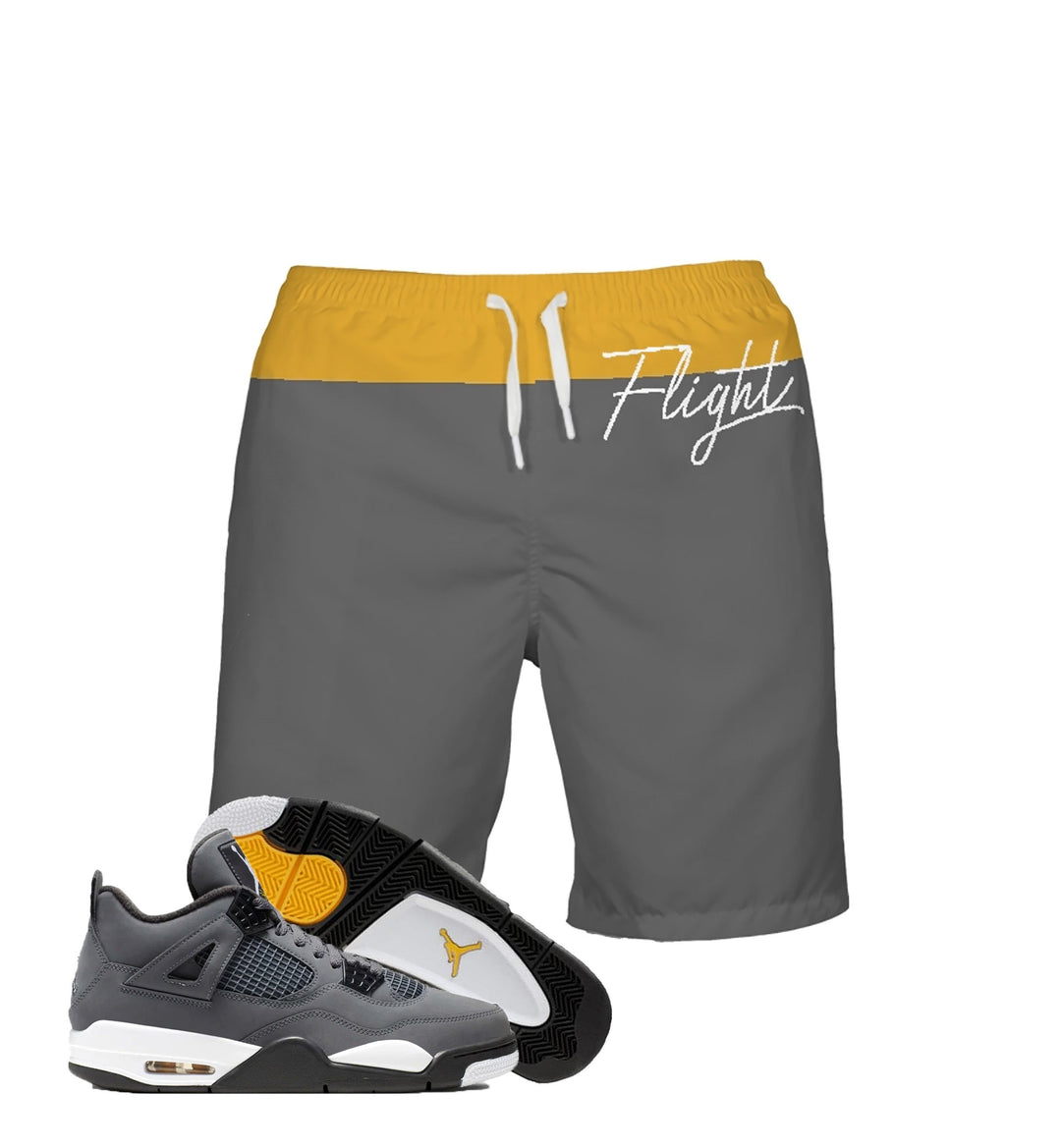 Trill Flight | Retro Jordan 4 Colorblock Swim Fashion |
