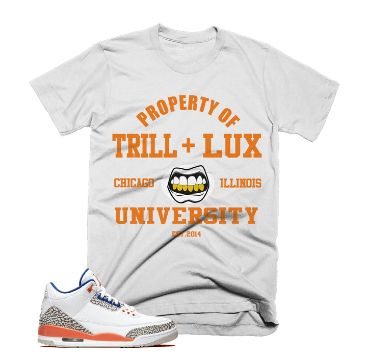 Trill University Tee | Retro Jordan 3 Colorblock T-shirt