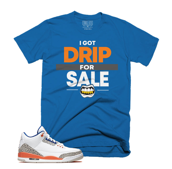 Trill Drip For Sale Tee | Retro Jordan 3 Colorblock T-shirt
