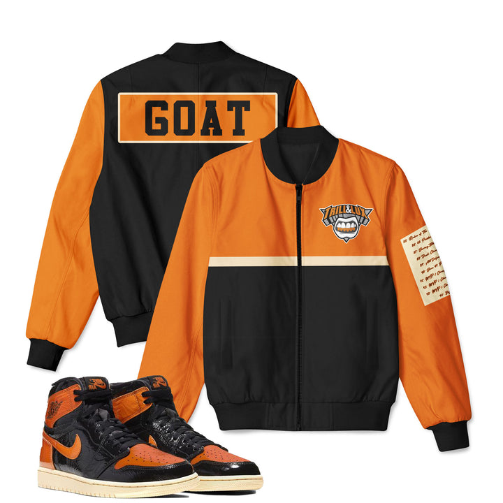 Shattered Backboard 3.0 | Retro Jordan 1 Colorblock Bomber | Jacket |