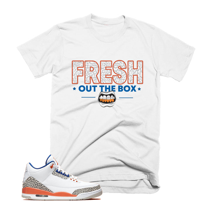 Trill Fresh Out The Box Tee | Retro Jordan 3 Colorblock T-shirt