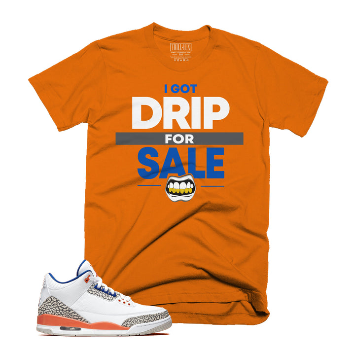 Trill Drip For Sale Tee | Retro Jordan 3 Colorblock T-shirt