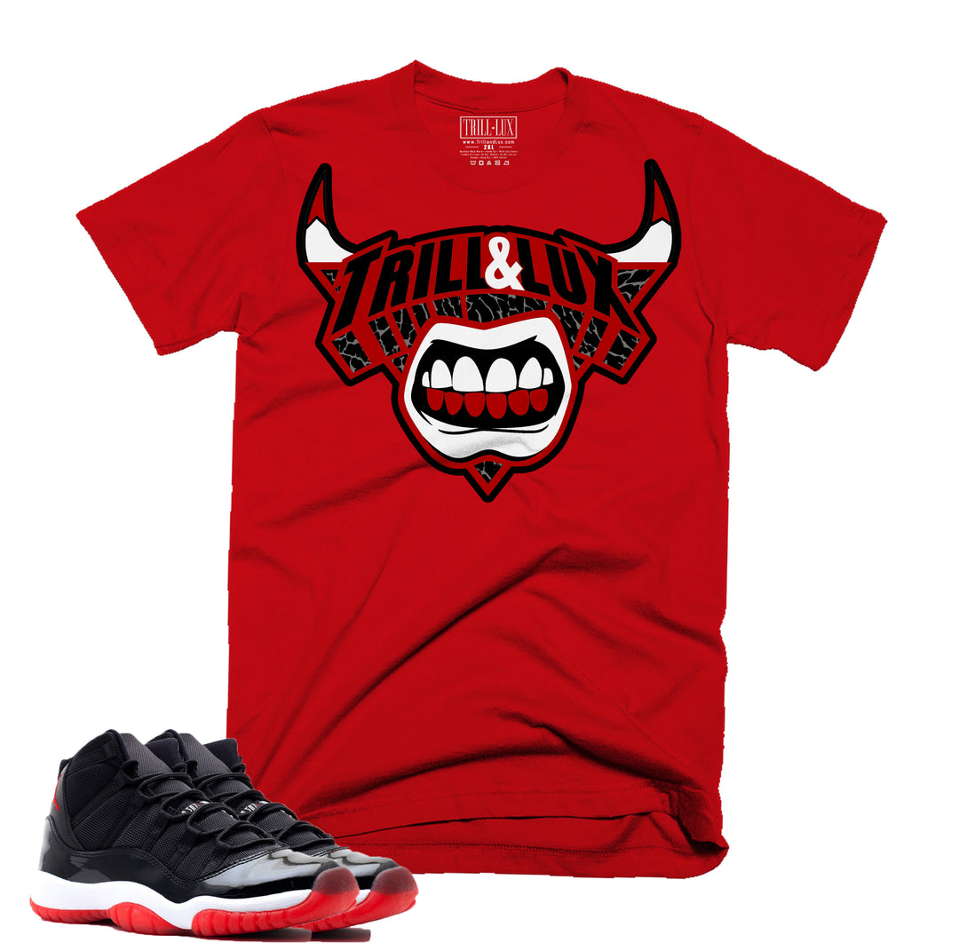 Trill and Lux | Bulls |Retro Air jordan 11 inspired T-shirt | Tee |