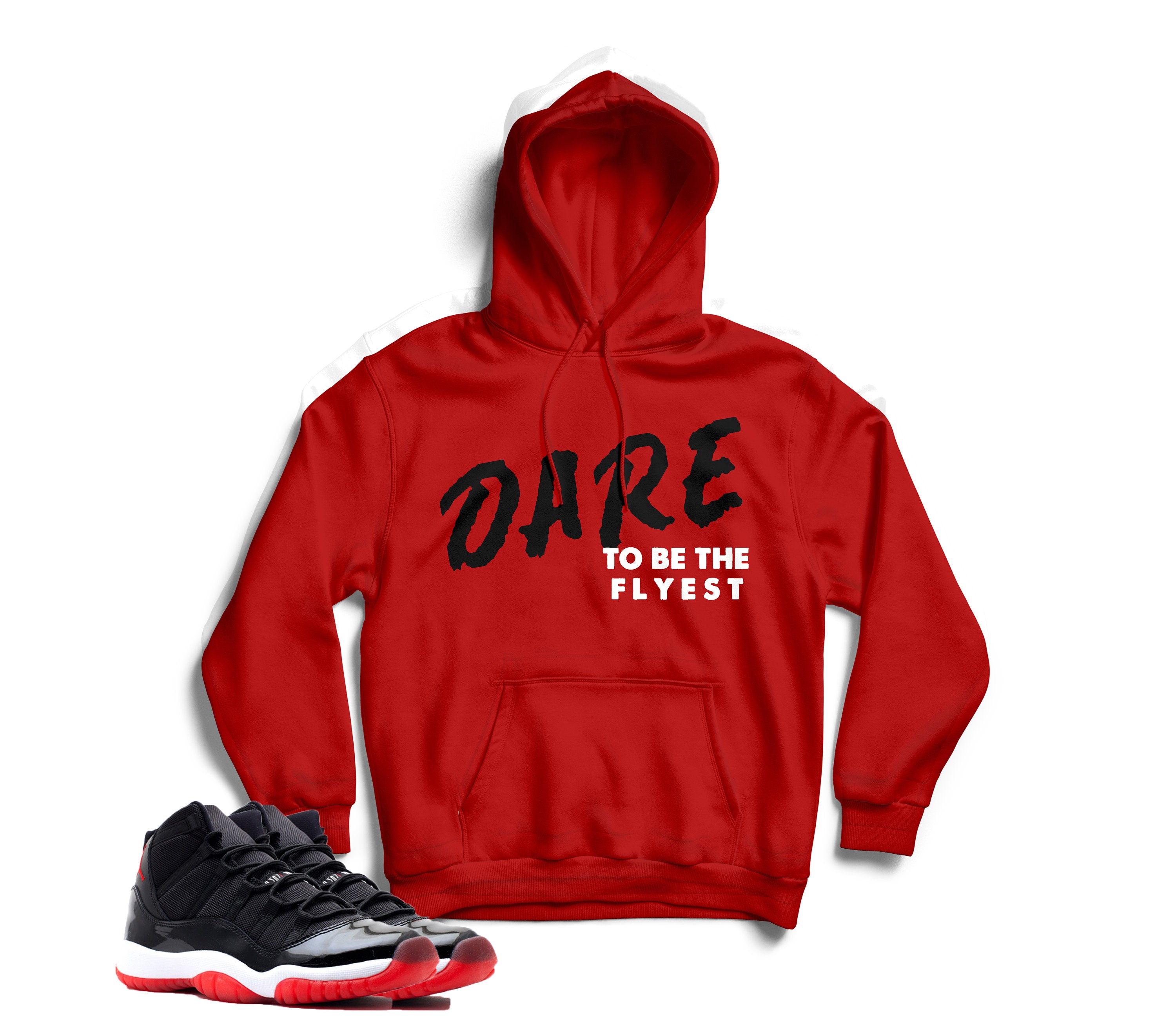 hoodie to match bred 11s