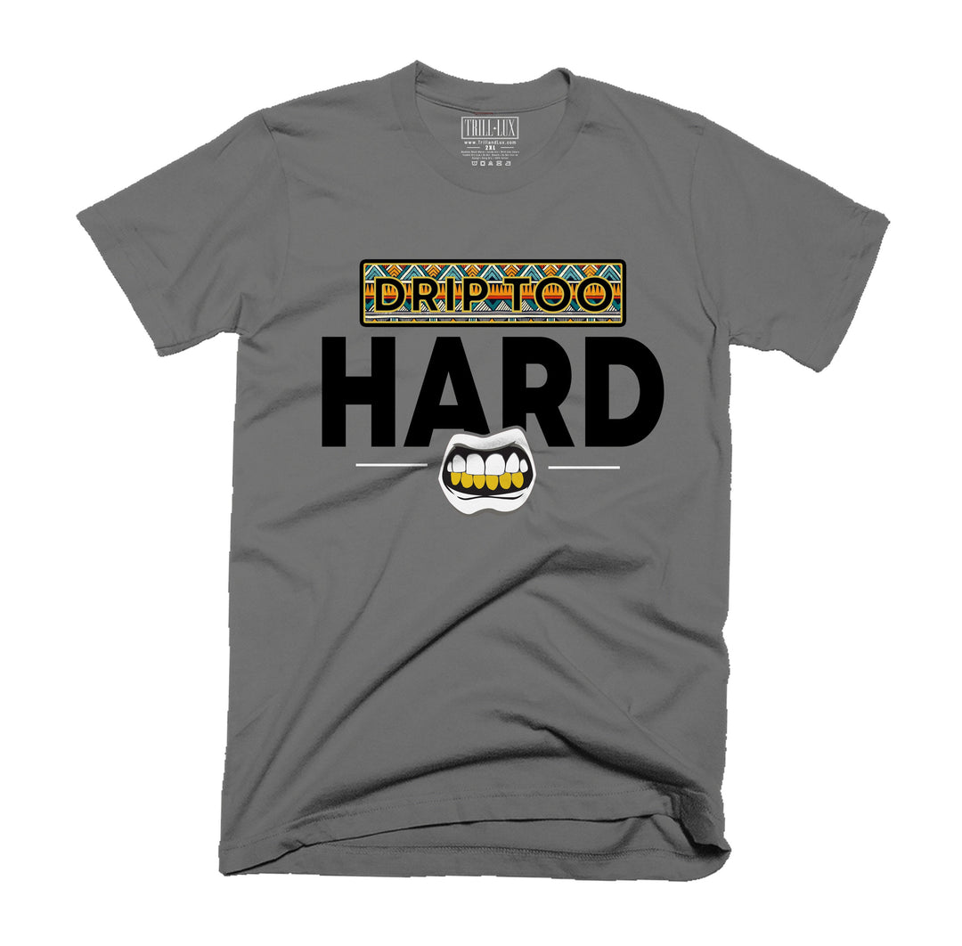 Drip Too Hard Tee | Retro Jordan 8 N7 Pendleton Colorblock T-shirt |