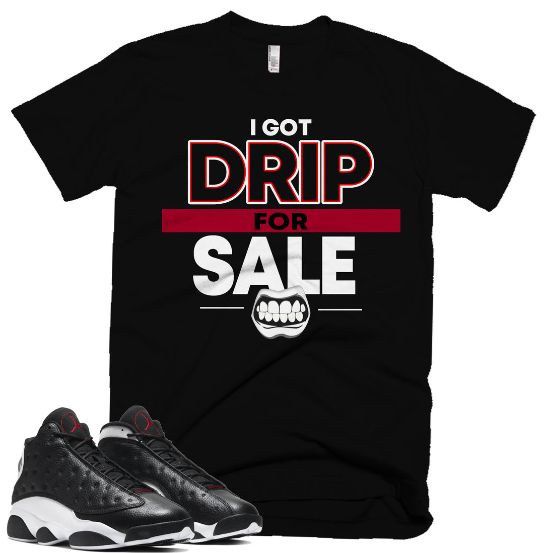 I Got Drip For Sale Tee | Retro Jordan 13 Reverse He Got Game Colorblock T-shirt |
