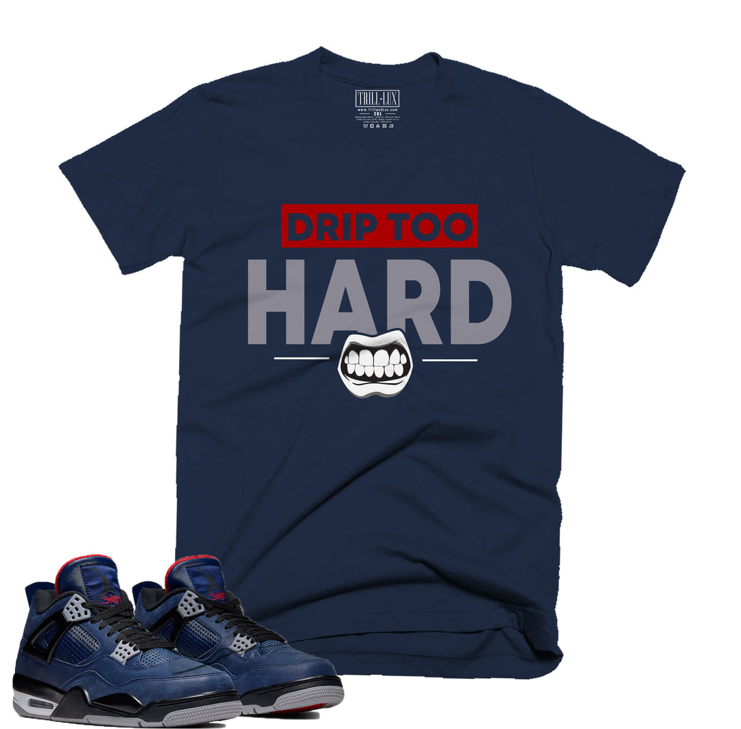 Drip Too Hard Tee | Retro Jordan 4 Winterized Colorblock T-shirt |