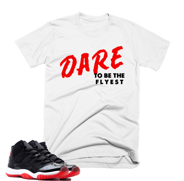 Trill and Lux | Dare To Be The Flyest | Bull |Retro Air jordan 11 inspired T-shirt |