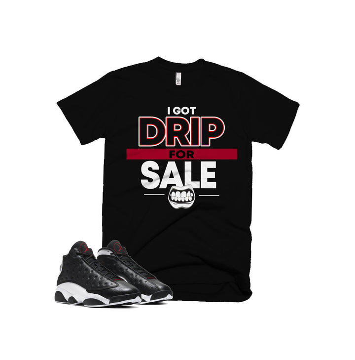 I Got Drip For Sale Tee | Retro Jordan 13 Reverse He Got Game Colorblock T-shirt |