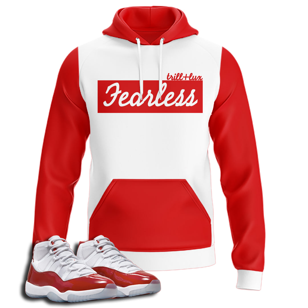 Fearless | Jordan 11 Cherry Red Inspired Hoodie |