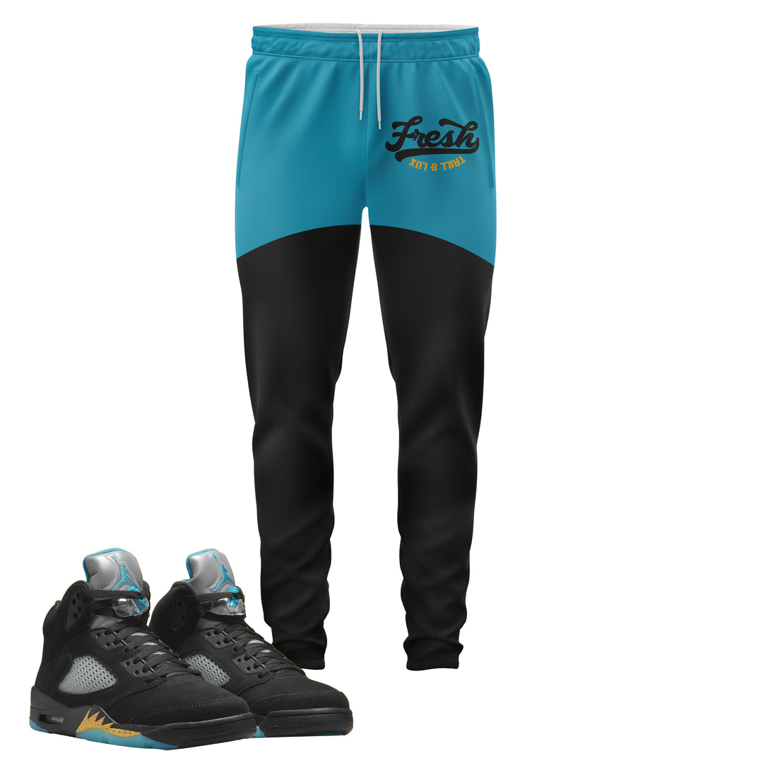 Fresh | Retro Jordan 5 Aqua Jogger