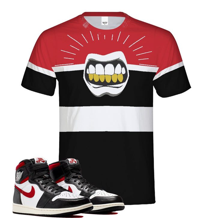 OG Gym Red Tee| Retro Jordan 1 Colorblock T-shirt | Tee