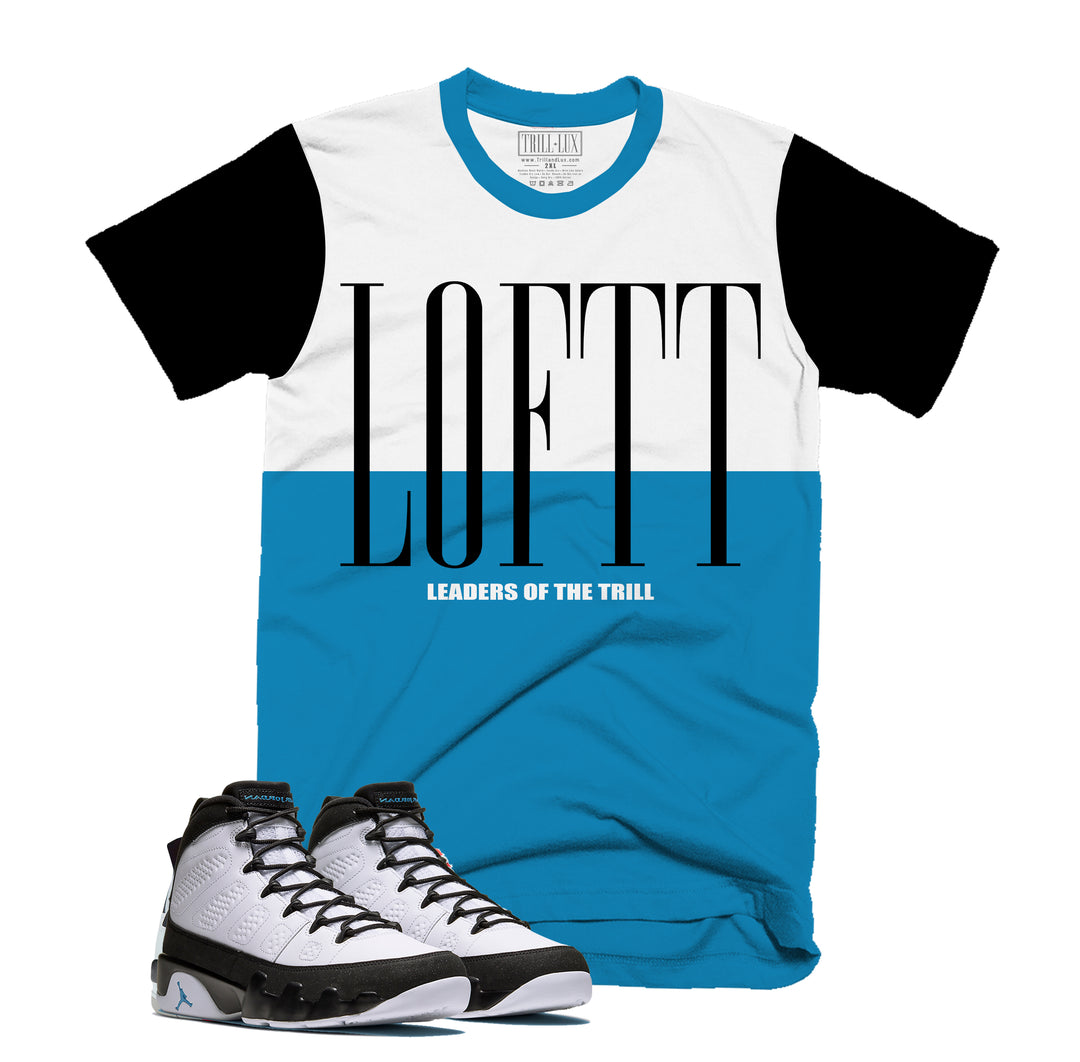 Leaders of The Trill Tee | Retro Air Jordan 9 University Blue T-shirt |