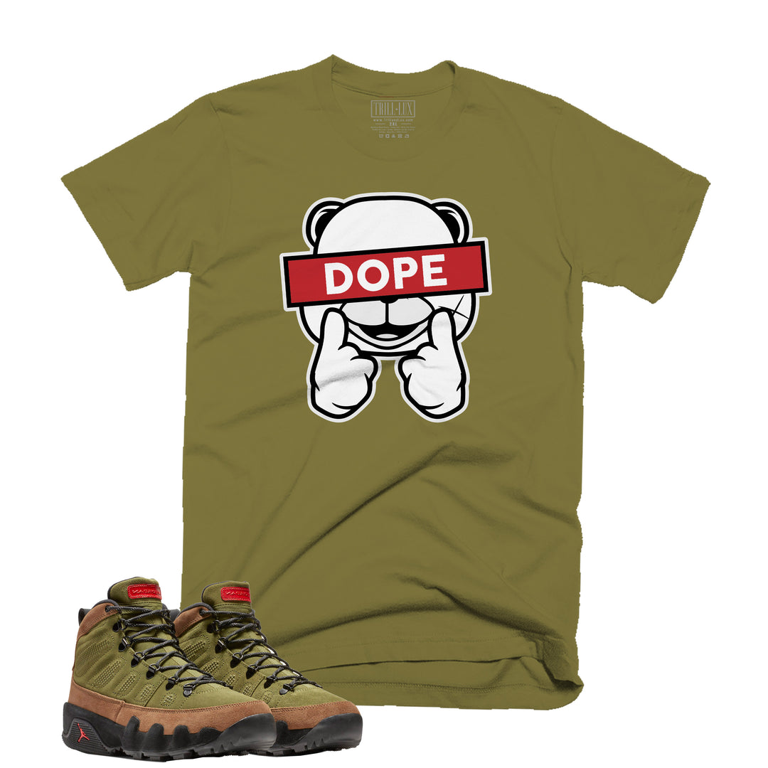Dope Tee | Retro Air Jordan 9 (NRG Boots) Beef And Broccoli  T-shirt