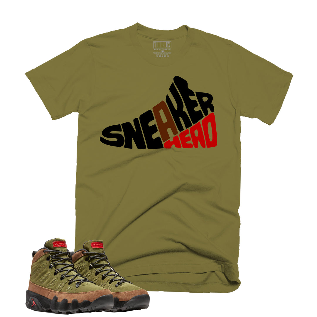 Sneakerhead Tee | Retro Air Jordan 9 (NRG Boots) Beef And Broccoli  T-shirt