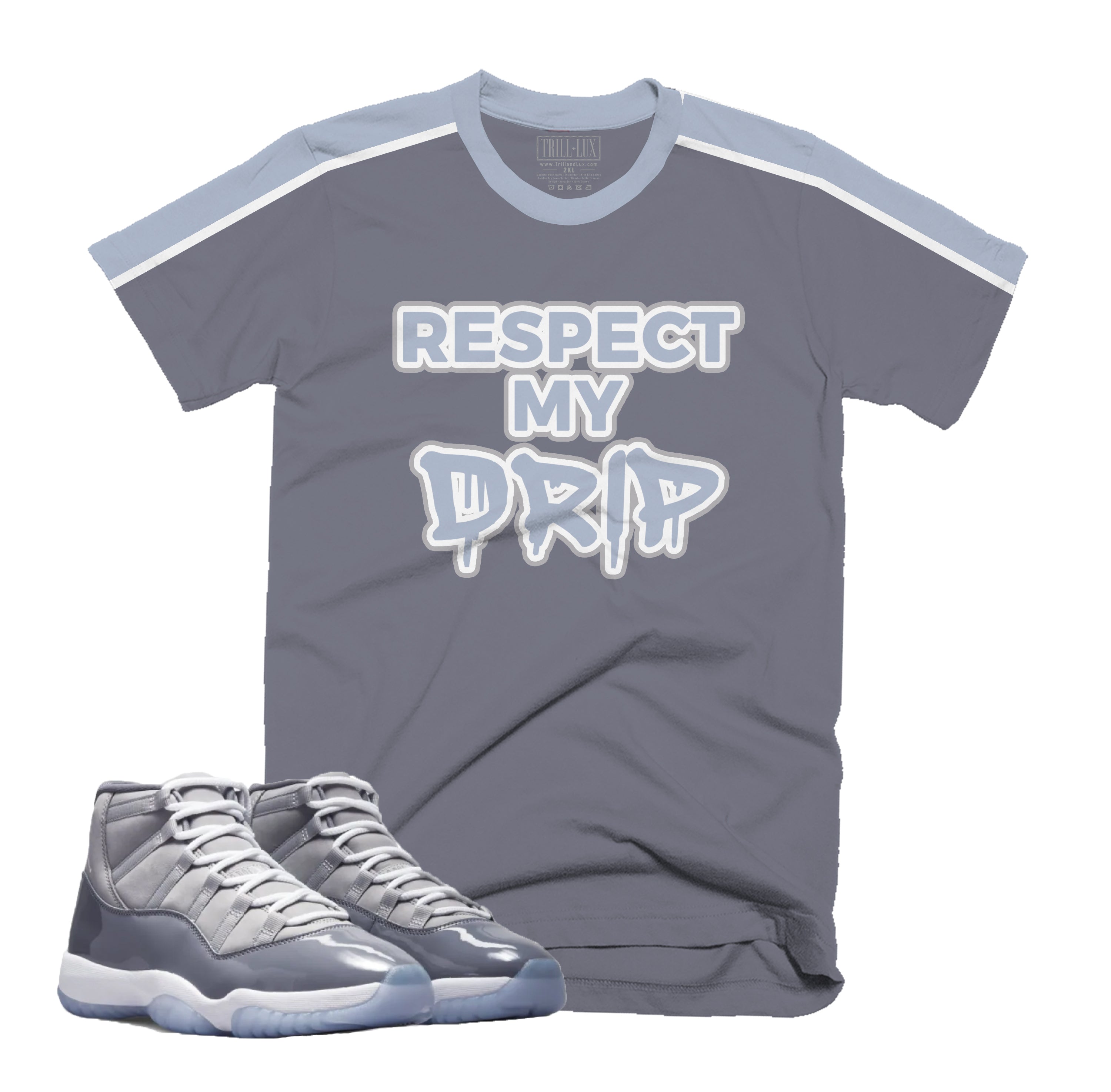 Jordan 10 cool grey hot sale shirt