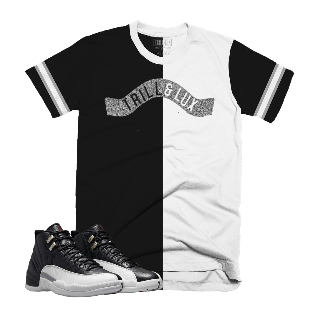Trill Banner Tee | Retro Air Jordan 12 PLAYOFF T-shirt